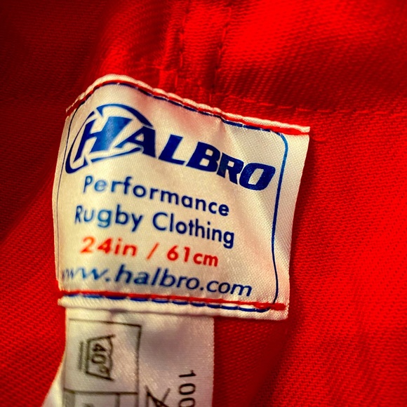 Halbro Traditional Style Union Rugby Shorts YOUTH 24” - Picture 1 of 6